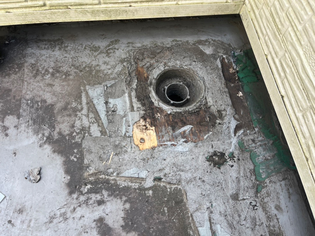 ベランダウレタン防水塗装工事