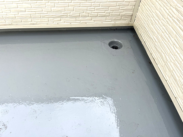 ベランダウレタン防水塗装工事